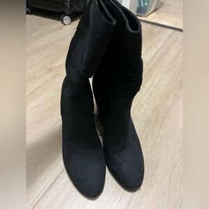 Black Suede Boots